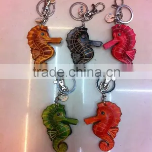 High Quality Custom Leather Animal Keychain Live Animal Keychain thumbnail-1