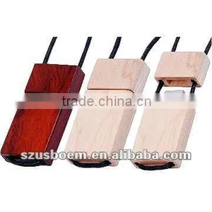 Oem Gift Natural Wooden Flash Disk thumbnail-1