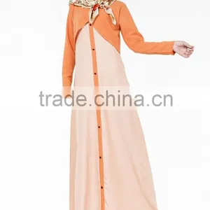 Modern Muslim Abaya Dress Islamic Hot Selling Kaftan Abaya for Muslim Women thumbnail-2