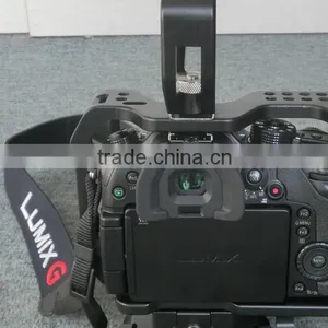 Pansonic GH4 Dslr Rig Shoulder Mount Kit With Detachable Handle Body Case and 15mm System Case thumbnail-3