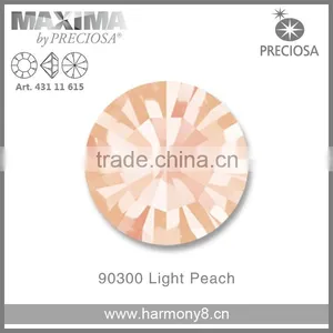Original PRECIOSA MC Chaton Maxima, Light Peach Point Back Strass thumbnail-1