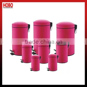 Round Shape S/S Dust Bin thumbnail-1