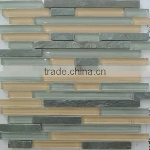 Microcrystal Glass Mix Stone Mosaic Tile 14BS45 thumbnail-6