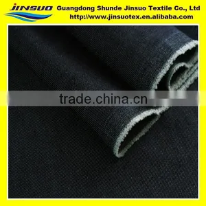 Indigo Mercerized T4000 Stretch Denim Fabric Wholesale For Man Jeans Trousers thumbnail-1