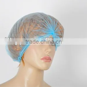 Blue Bouffant Surgical Hat thumbnail-1