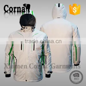 Breathable 100% Polyester Warm Keeping Custom Double Zipper Jacket With Low Price thumbnail-2
