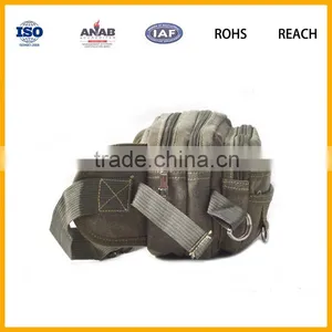 Factory Direct Sale Fashion Multilayer Men and Women Canvas Waist Bag for Outdoor and Sports thumbnail-3