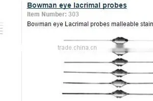 Bowman Eye Lacrimal Probes thumbnail-1