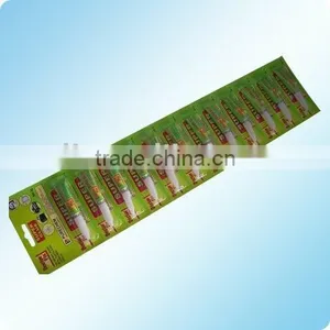 1.5g/2g/3g 12pcs Blister Long Card Super Power Glue thumbnail-1