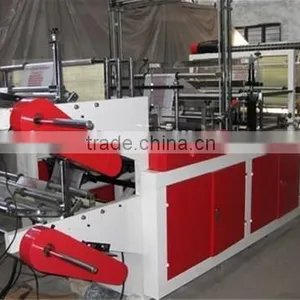 GBDR-600 Two Layers Automatic High Speed Continue Rolling Bag Making Machine/ Roll Garbage Bag Making Machine thumbnail-5