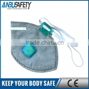5-ply Foldable Protective Dust Mask With Valve and Carbon thumbnail-1