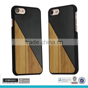 Fancy Bamboo Aluminum Combination Cell Phone Cases for Iphone 7 thumbnail-6
