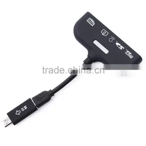 Multi-functional MHL Adapter With OTG Card Reader Function For Android Smart Phones thumbnail-2