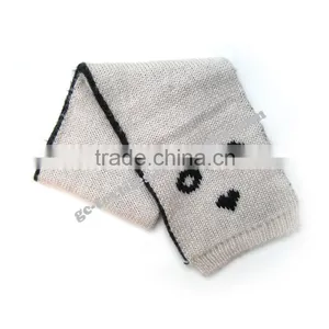 Wholesale China Manufacturer Custom Logo Women Cute Acrylic Scarf thumbnail-2