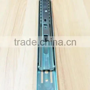 3 Fold 45mm Width Steel Ball Bearing Heavy Duty Drawer Slide thumbnail-1