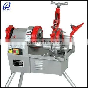 750W 2" Low Price Electrical Pipe Threading Machine HX-50 thumbnail-1