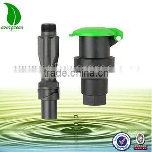 3/4" Brass Insert Quick Coupling Water Intake Valve for Pop up Sprinkler System thumbnail-1