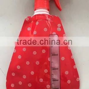 PVC Plastic Flower Bag Pot thumbnail-3