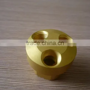 Brass Female Four-way Pex Pipe Fitting ,brass Square Connector thumbnail-1