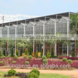 Galvanized Steel Structure pc Sheet Cover Used Commercial Greenhouses thumbnail-1