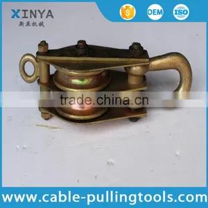 1T Double Sheave Rope Pulley Block,Snatch Block thumbnail-1