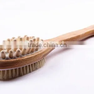 Bamboo Long Handle Bath and Body Brushes thumbnail-1