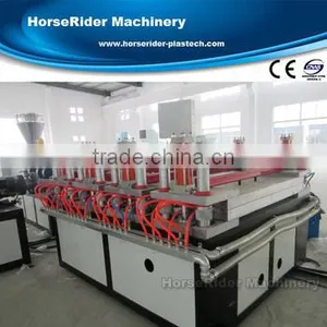 PVC/WPC Plastic Crust Foam Board Forming Machine/Production Line/Extruder Machine thumbnail-5