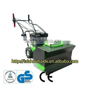 CE Certification and Floor Sweeper Machine Type SWEEPER/Pastic Material and Gasoline/Petrol Fuel Tow Road Sweeper thumbnail-1