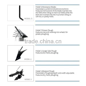 PF500-4(B) High Quality Chinese7hp Gasoline Power Tiller for Sale thumbnail-5