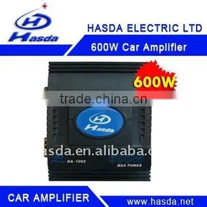 24V 600W 4 Channel Bridgeable Mosfet Car Aluminum Enclosure Amplifier thumbnail-1
