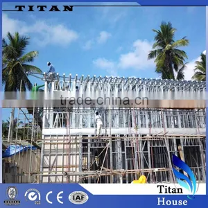 High Rise Galvanized Steel Frame Kit Dormitory Building thumbnail-1