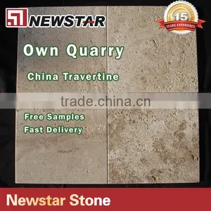 6 x 12 Noche Travertine Pavers Tumbled thumbnail-1