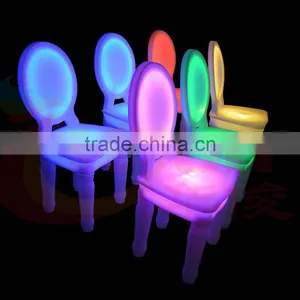 Modern Led Illuminated Party Stool/ Glowing Stool Color Changing Funiture / Rechargeable LED Furniture thumbnail-3