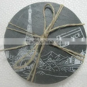 Natural Slate Placemats Drink Coasters thumbnail-1