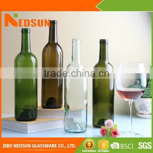 The Newest Style Screw Cap/ Cork Best Selling Empty Wine Bottles for Sale thumbnail-1