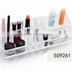 Plastic Box Organizer,counter Top Cosmetic Display,cosmetic Makeup Organizer Lipstick Holder thumbnail-1