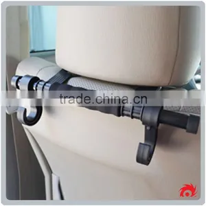 Multifunctional Plastic Folding Hanging Hook Car Back Seat Hanger thumbnail-1