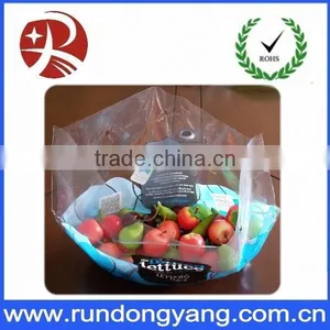 Plastic Fruit Packing Protection Bag With Air Holes thumbnail-3