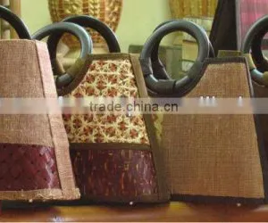 High Quality Best Selling Bamboo Shopping Bag WITH HANDLE From Vietnam thumbnail-1