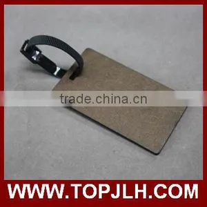 Sublimation MDF Baggage Tag MDF Luggage Tag With Custom Logo for Wholesale thumbnail-2