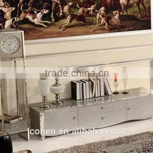 Factory Price Luxury Living Room Furniture tv Wall Unit/table/cabinets E103 thumbnail-2
