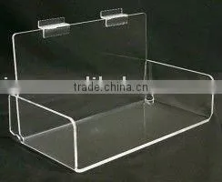 SDPS11 Slatwall Acrylic Shelf With 2 Sides thumbnail-1