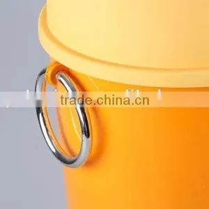 Rubbish Bin Household Garbage Can With Ears/Plastic Trash Can thumbnail-3