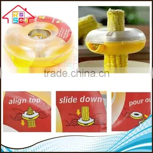 Cob Corn Thresher Peeler Kitchen Tool Kerneler Cutter Remover Stripper thumbnail-2