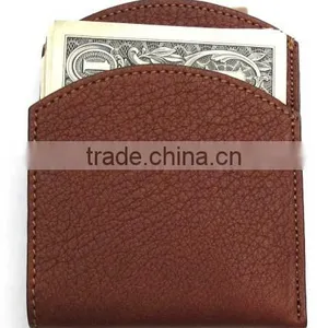 Brown Little Front Pocket Wallets Card Holder thumbnail-1