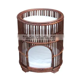 Hot Sales ! Handmade 100% Natural Rattan Pet House thumbnail-1