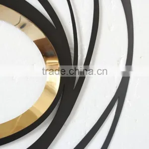 304 Polishing Electroplating Gold Stainless Steel Mirror Frame With Convex Mirror Manufacturer Decorative Wall Mirror Wholesale thumbnail-4