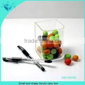 Clear Acrylic Tube Candy Box With Spoon,acrylic Candy Box thumbnail-5