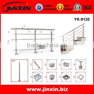 Inox Linear Guide Rail/Straight Line Bar/Balcony Railing thumbnail-2