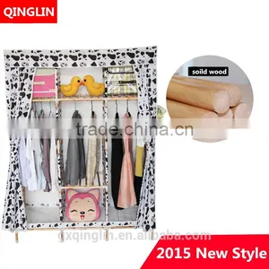 Factory Price Eo-friendly Oxford Collapsible Folding Wardrobe thumbnail-6